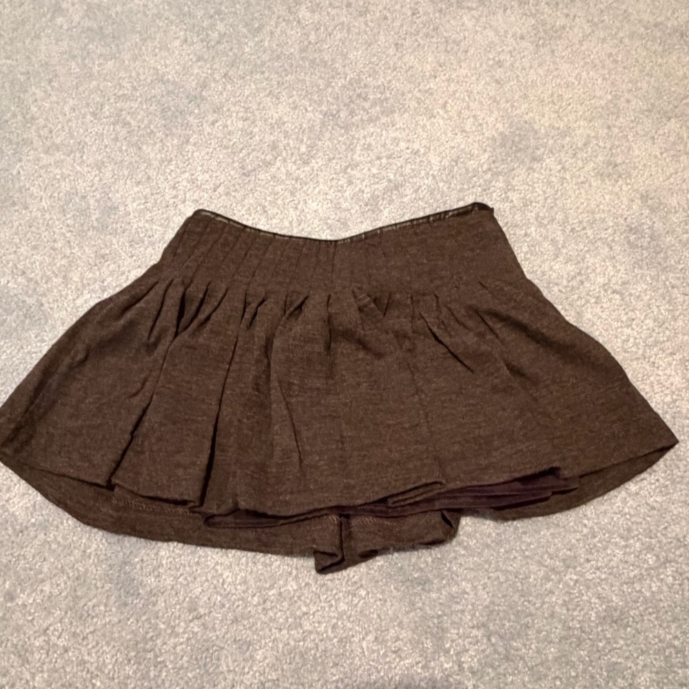 EUC - Polo by Ralph Lauren Dark Gray Skater Skirt - Girls Size 6